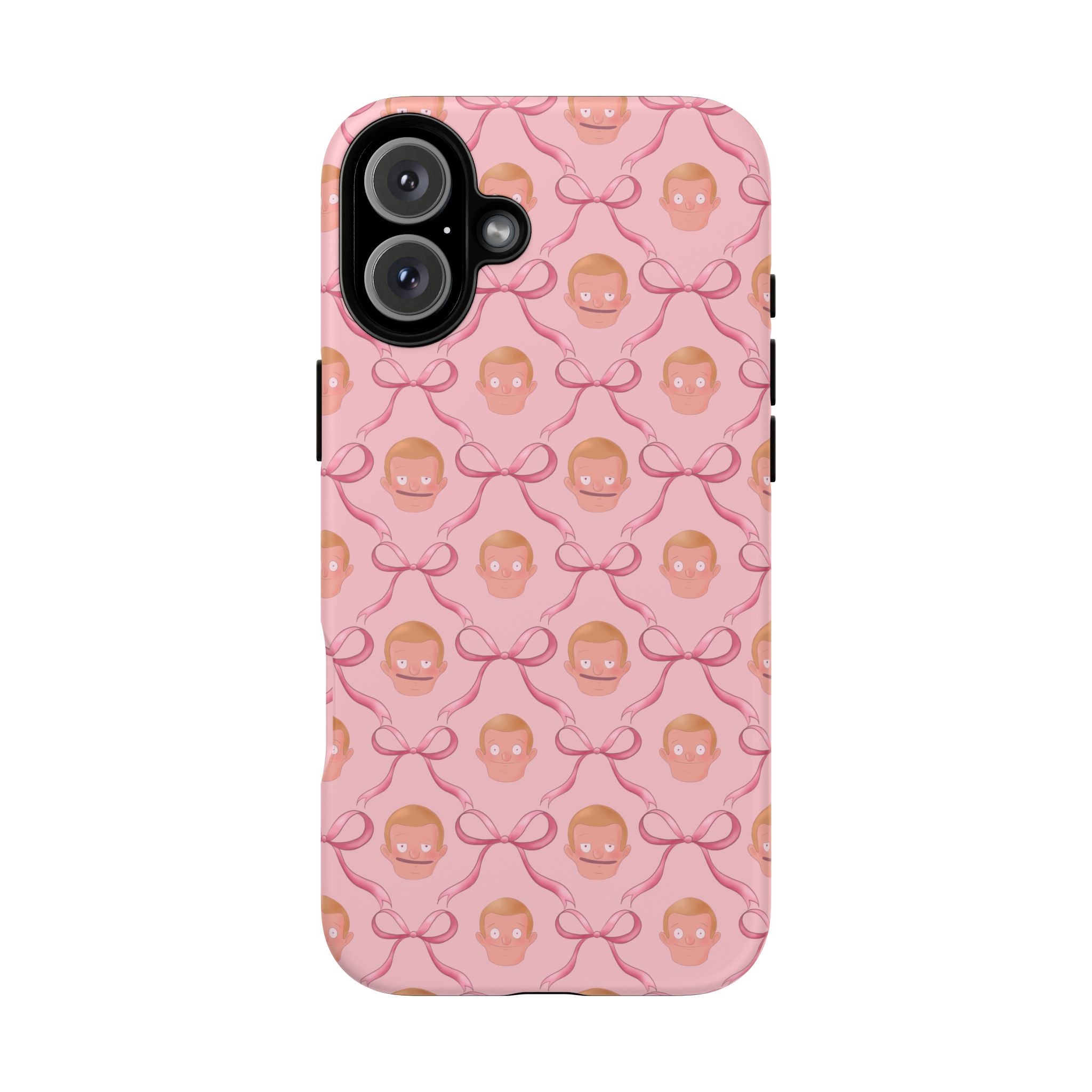 Bob's Burgers Inspired Regular Size Rudy Pink Coquette Tough Case for iPhone, Google, and Samsung