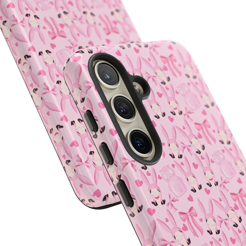 Bob's Burgers Inspired Coquette Louise Tough Case for iPhone, Google, and Samsung
