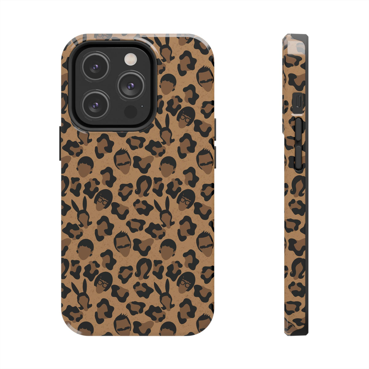 Leopard Print Belchers Phone Case (iPhone, Samsung) Not MagSafe!