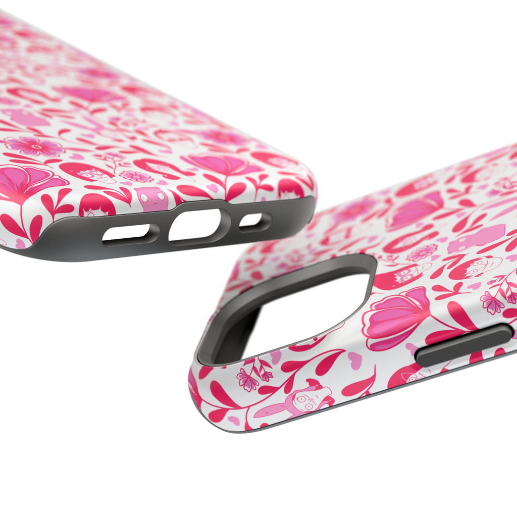 Belcher's Fine China iPhone Case V1 Pink – Magnetic Impact-Resistant