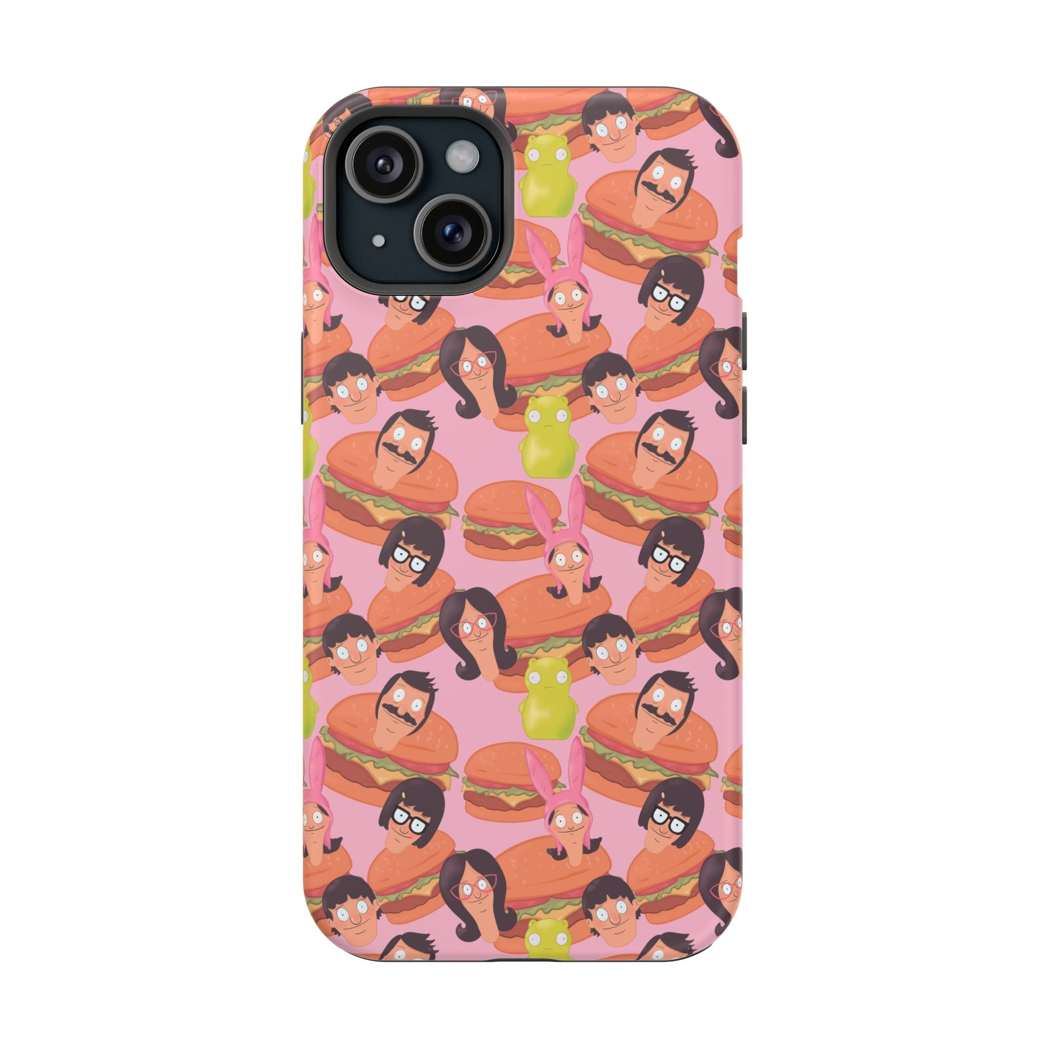 Belcher's Burger Time - Pink Magnetic Impact-Resistant iPhone Case
