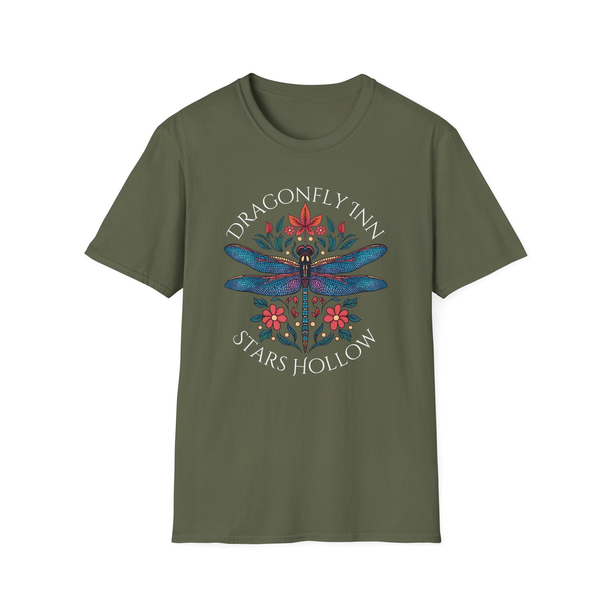 Dragonfly Inn Inspired Graphic T-Shirt, Boho Tee, Nature Lover Gift, Comfortable Casual Wear, Perfect for Summer
