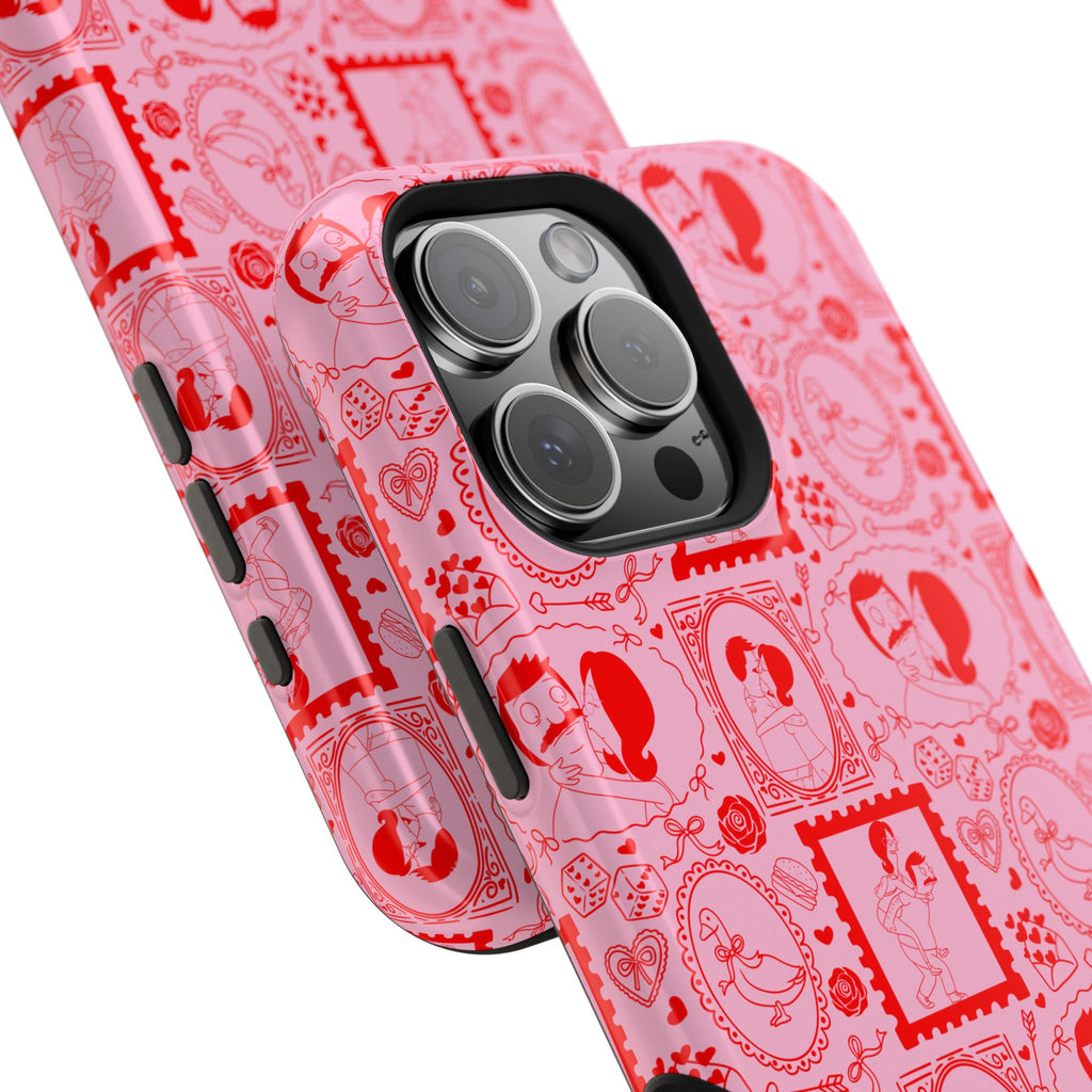 Linda & Bob Valentine's iPhone Case – Magnetic Impact-Resistant PINK