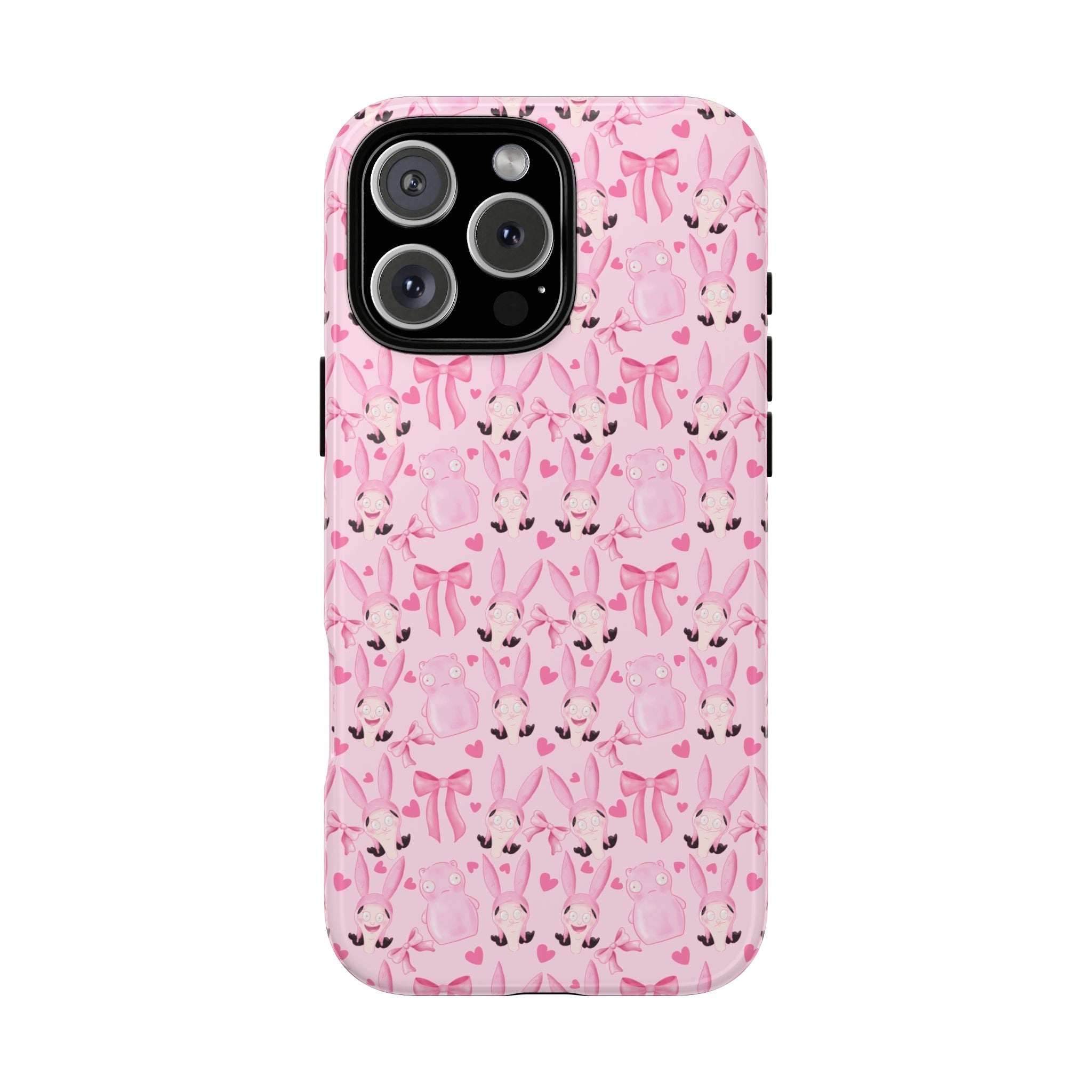 Bob's Burgers Inspired Coquette Louise Tough Case for iPhone, Google, and Samsung