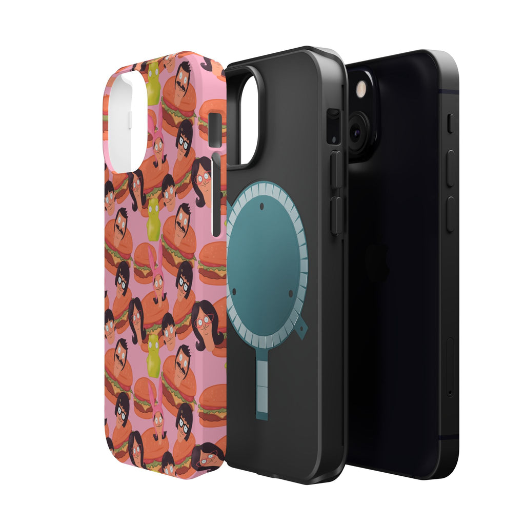 Belcher's Burger Time - Pink Magnetic Impact-Resistant iPhone Case