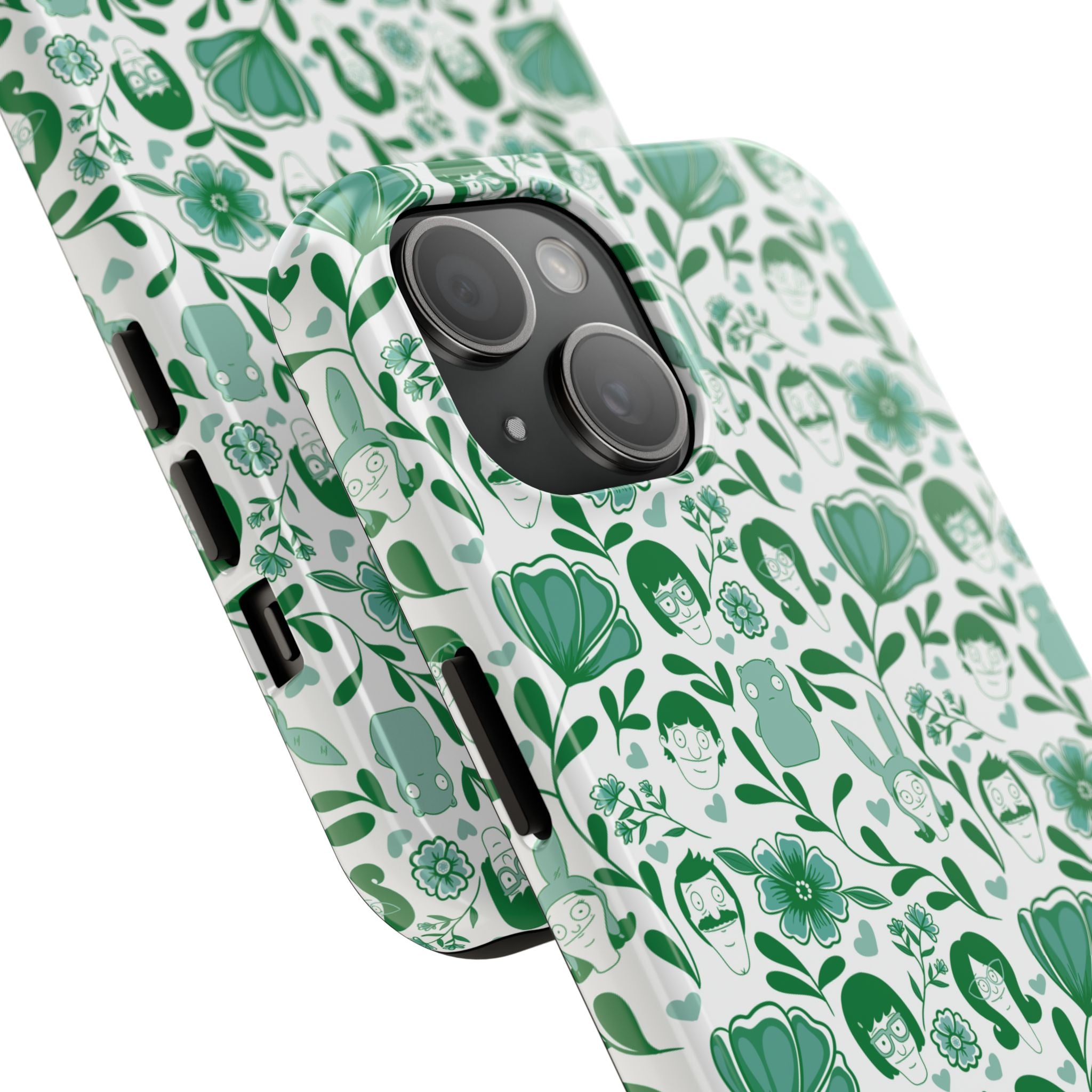 Belcher's Green Fine China Tough Phone Case (iPhone, Samsung) Not MagSafe!