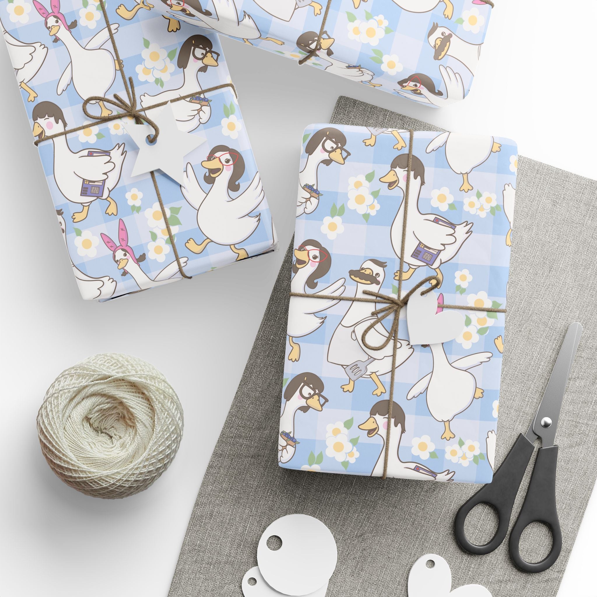 Belcher's Silly Goose Gift Wrap
