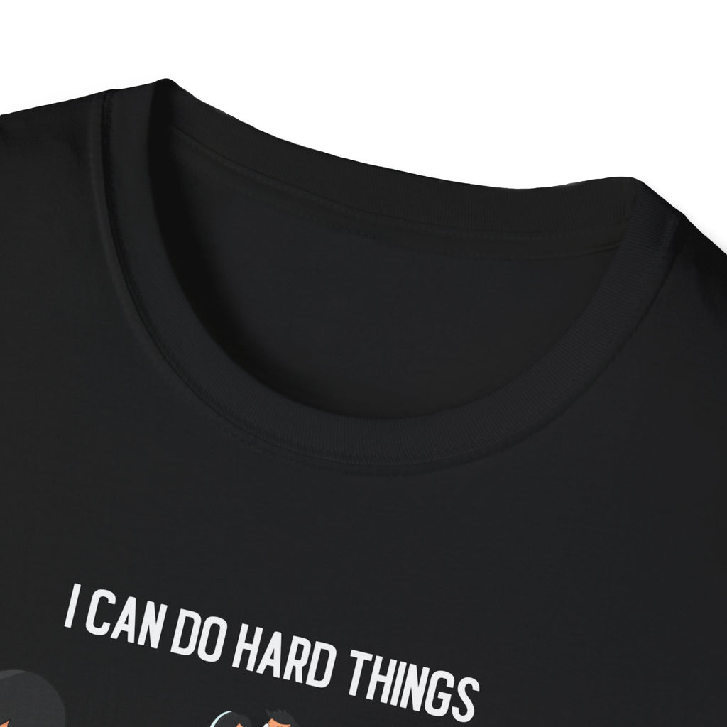 Bob's Burgers Inspired I Can Do Hard Things Unisex Softstyle T-Shirt