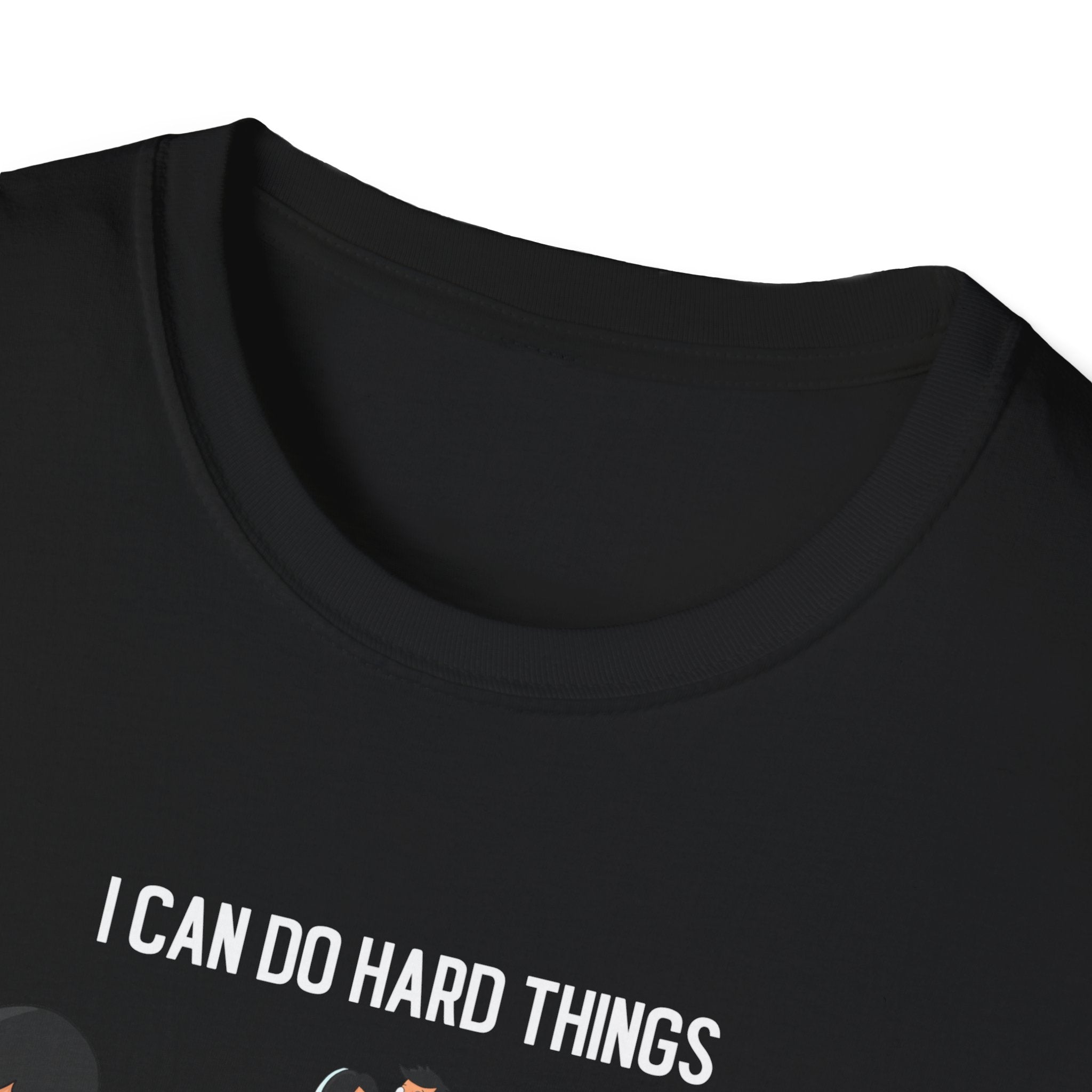 Bob's Burgers Inspired I Can Do Hard Things Unisex Softstyle T-Shirt