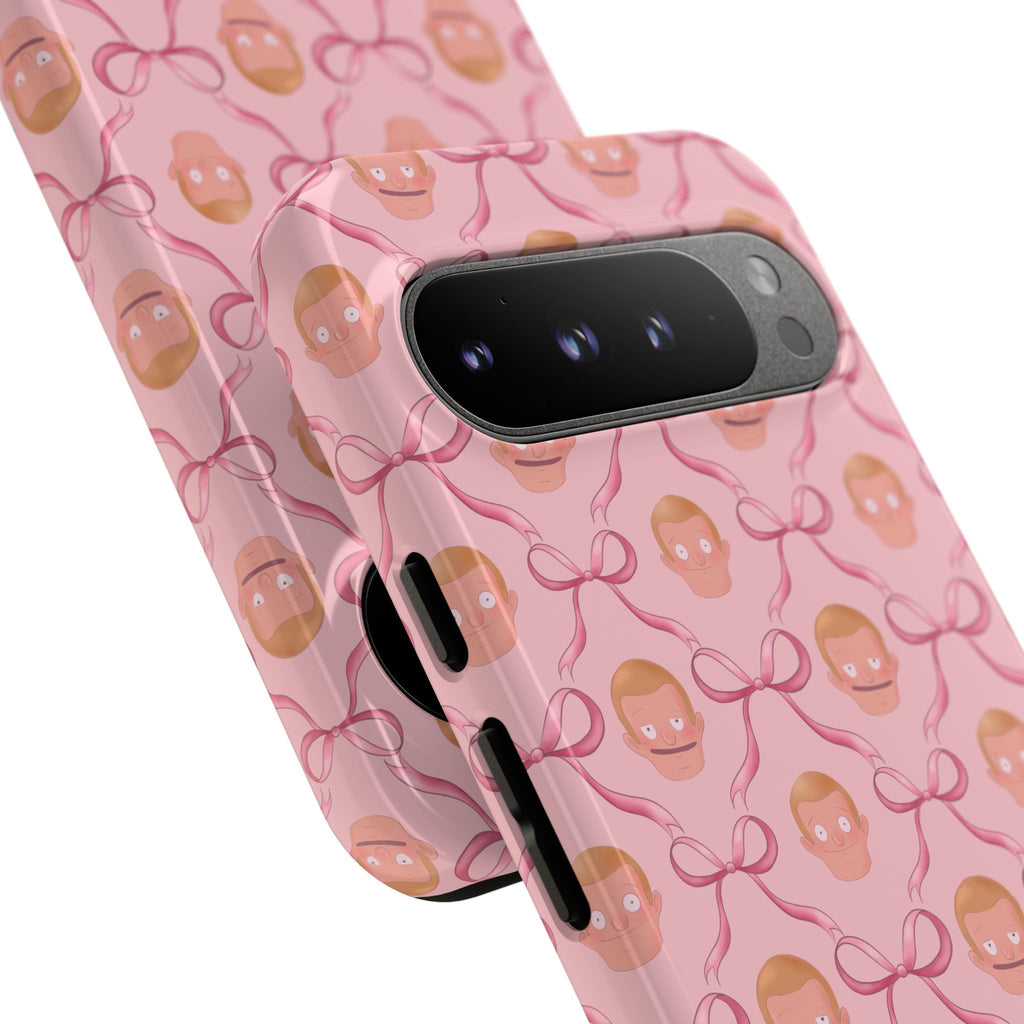 Bob's Burgers Inspired Regular Size Rudy Pink Coquette Tough Case for iPhone, Google, and Samsung