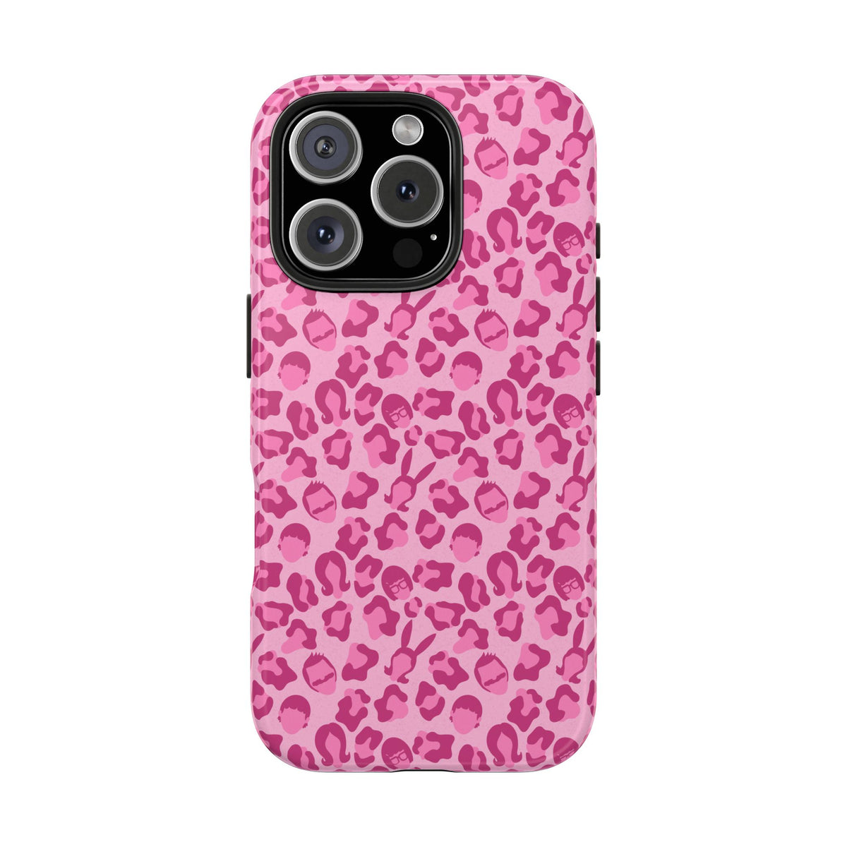 Pink Leopard Print Belchers Phone Case (iPhone, Samsung) Not MagSafe!