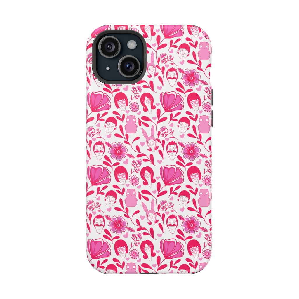 Belcher's Fine China iPhone Case V1 Pink – Magnetic Impact-Resistant