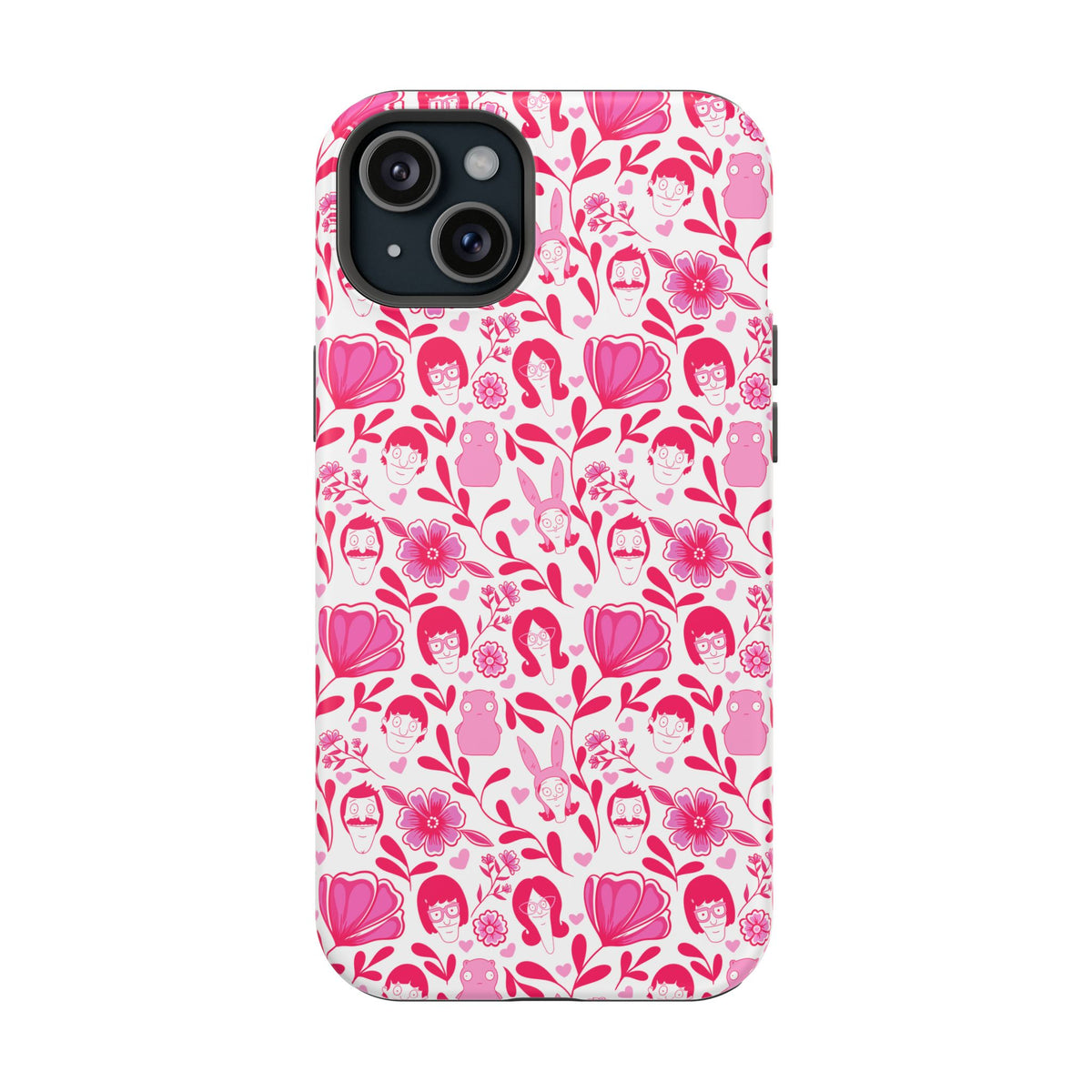 Belcher's Fine China iPhone Case V1 Pink – Magnetic Impact-Resistant