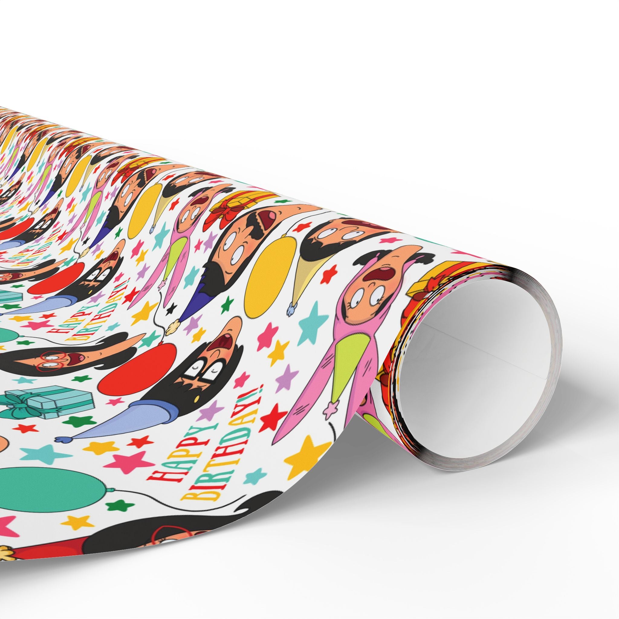 The Belcher's Birthday Gift Wrap