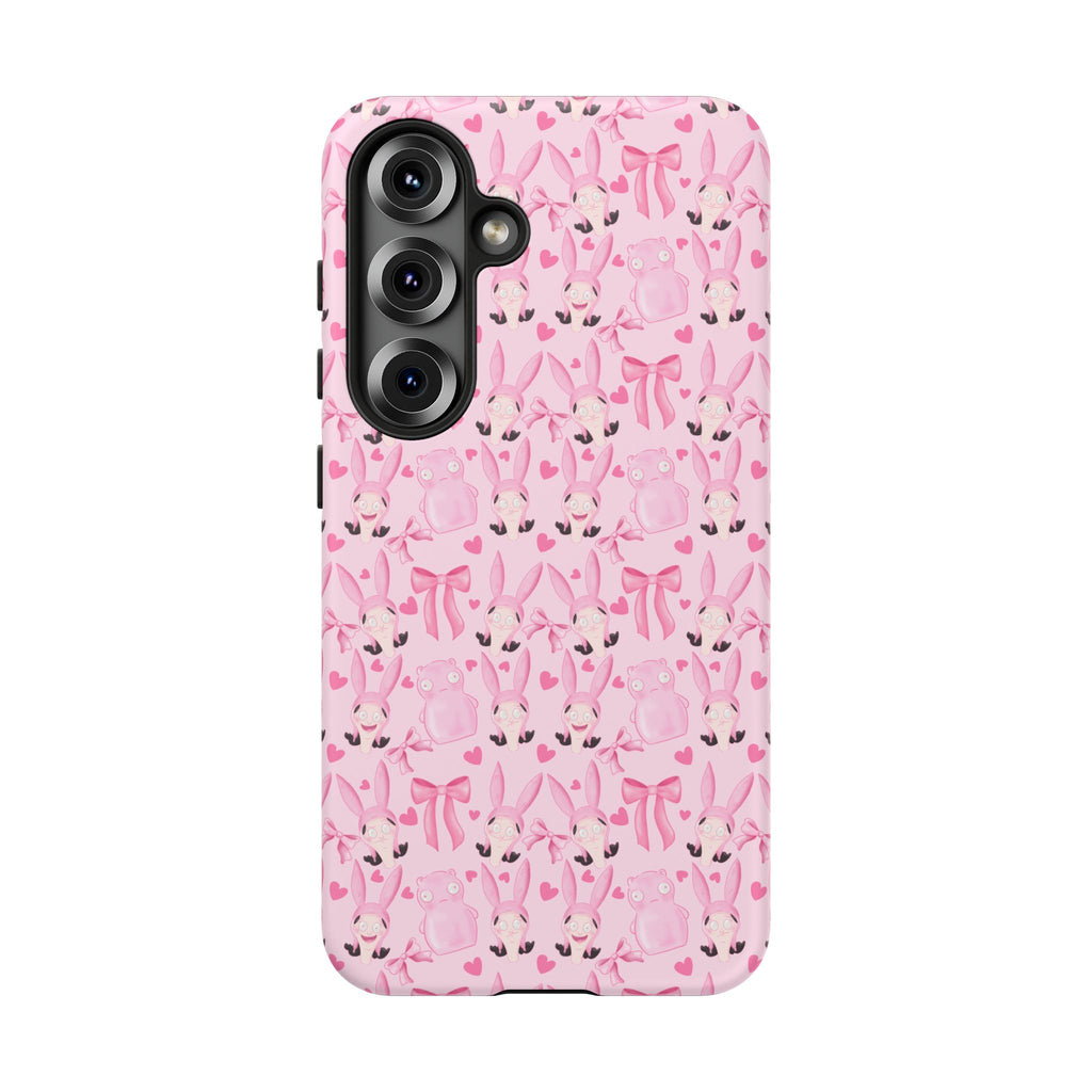 Bob's Burgers Inspired Coquette Louise Tough Case for iPhone, Google, and Samsung