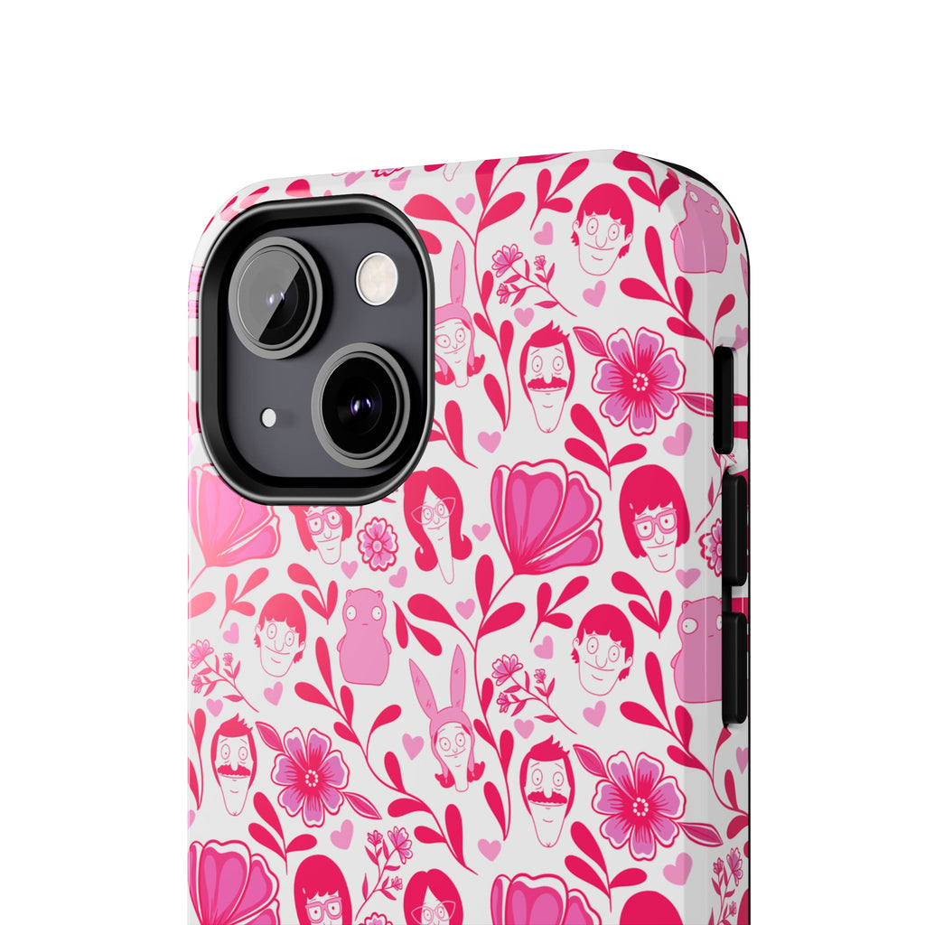 Belcher's Pink Fine China Tough Phone Case (iPhone, Samsung) Not MagSafe!