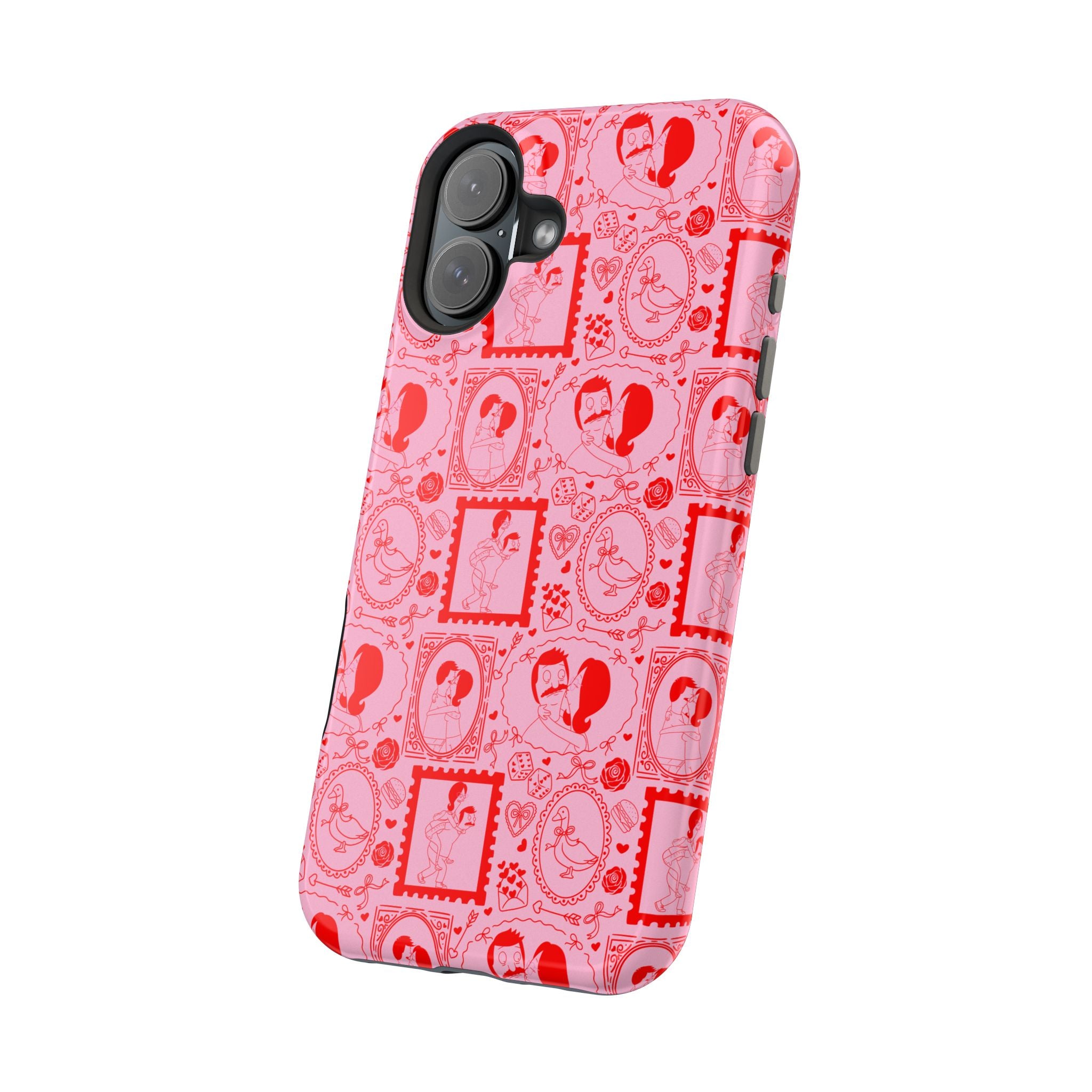 Linda & Bob Valentine's iPhone Case – Magnetic Impact-Resistant PINK