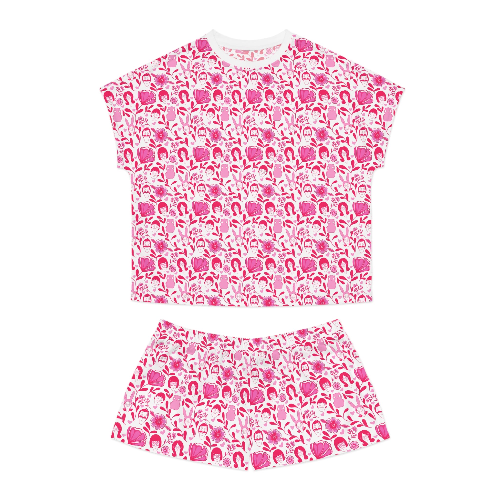 Belcher's Pink Fine China Pajamas (Women's)