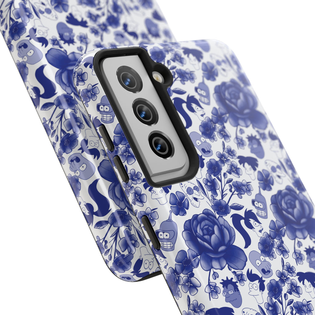Futurama Inspired Fine China Tough Phone Case (iPhone, Samsung) Not MagSafe!