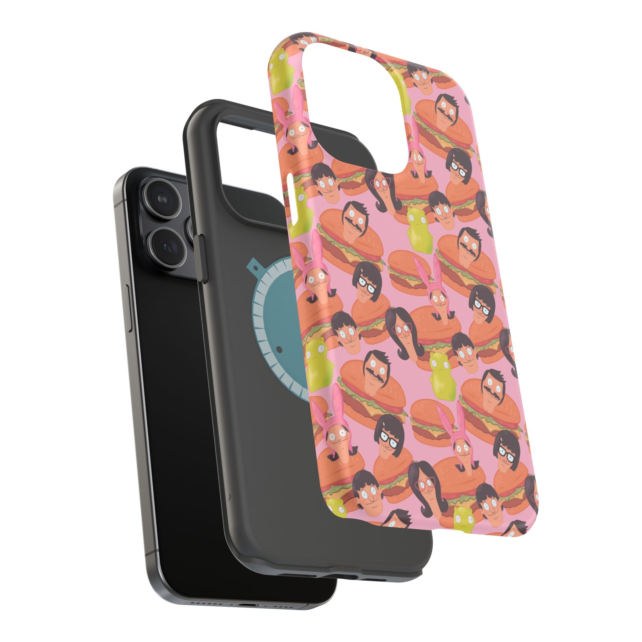 Belcher's Burger Time - Pink Magnetic Impact-Resistant iPhone Case