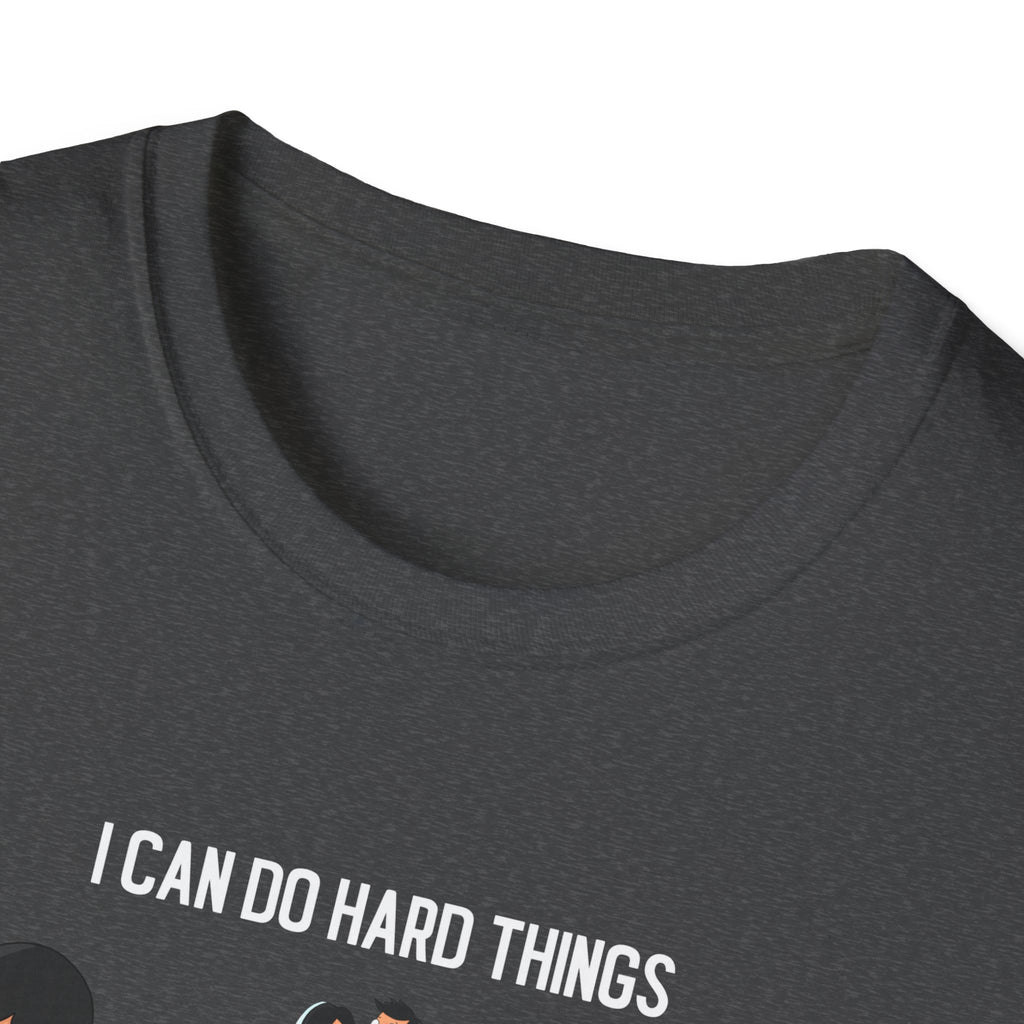 Bob's Burgers Inspired I Can Do Hard Things Unisex Softstyle T-Shirt