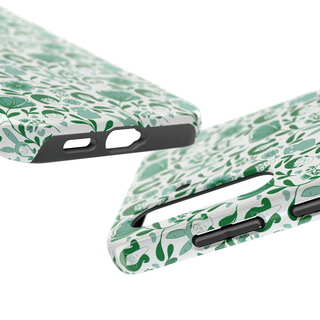 Belcher's Green Fine China Tough Phone Case (iPhone, Samsung) Not MagSafe!