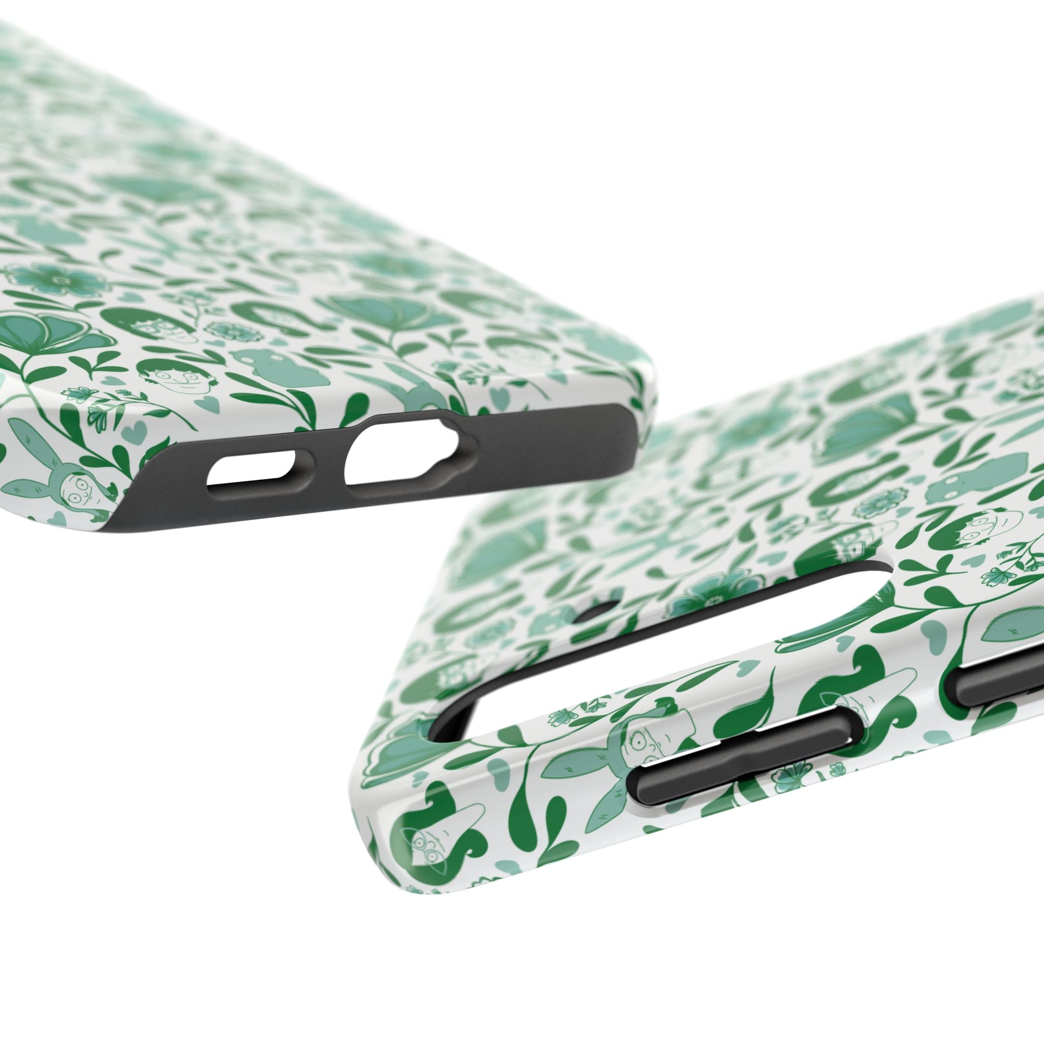 Belcher's Green Fine China Tough Phone Case (iPhone, Samsung) Not MagSafe!