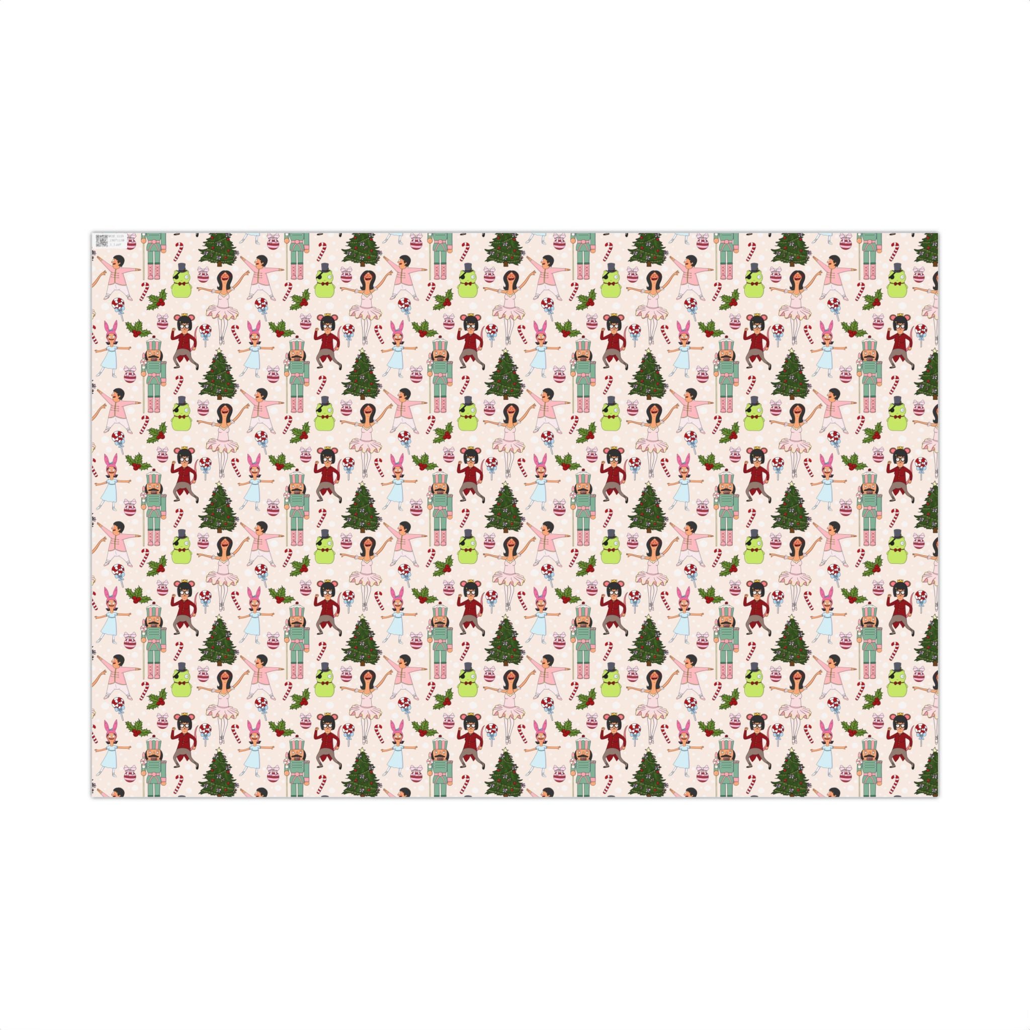 The Nutcracker Belchers Holiday Gift Wrap
