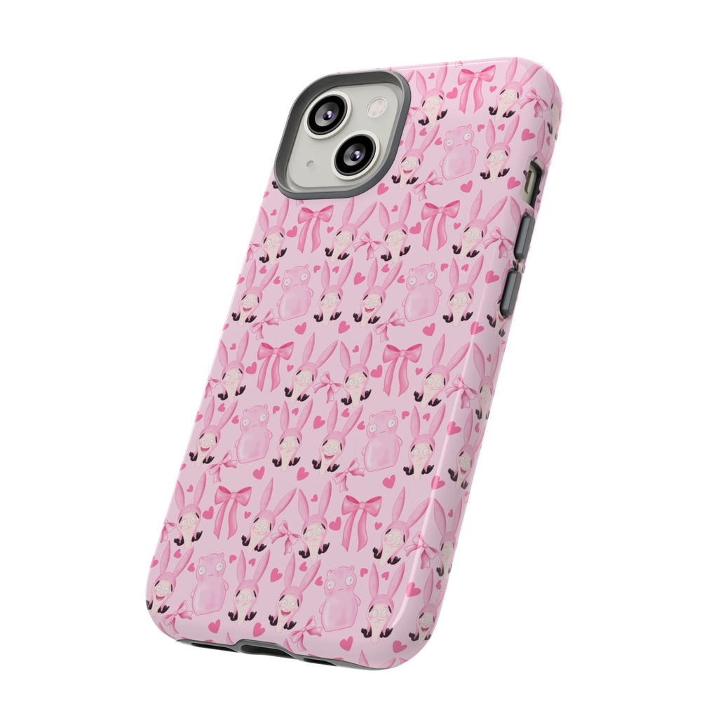Bob's Burgers Inspired Coquette Louise Tough Case for iPhone, Google, and Samsung