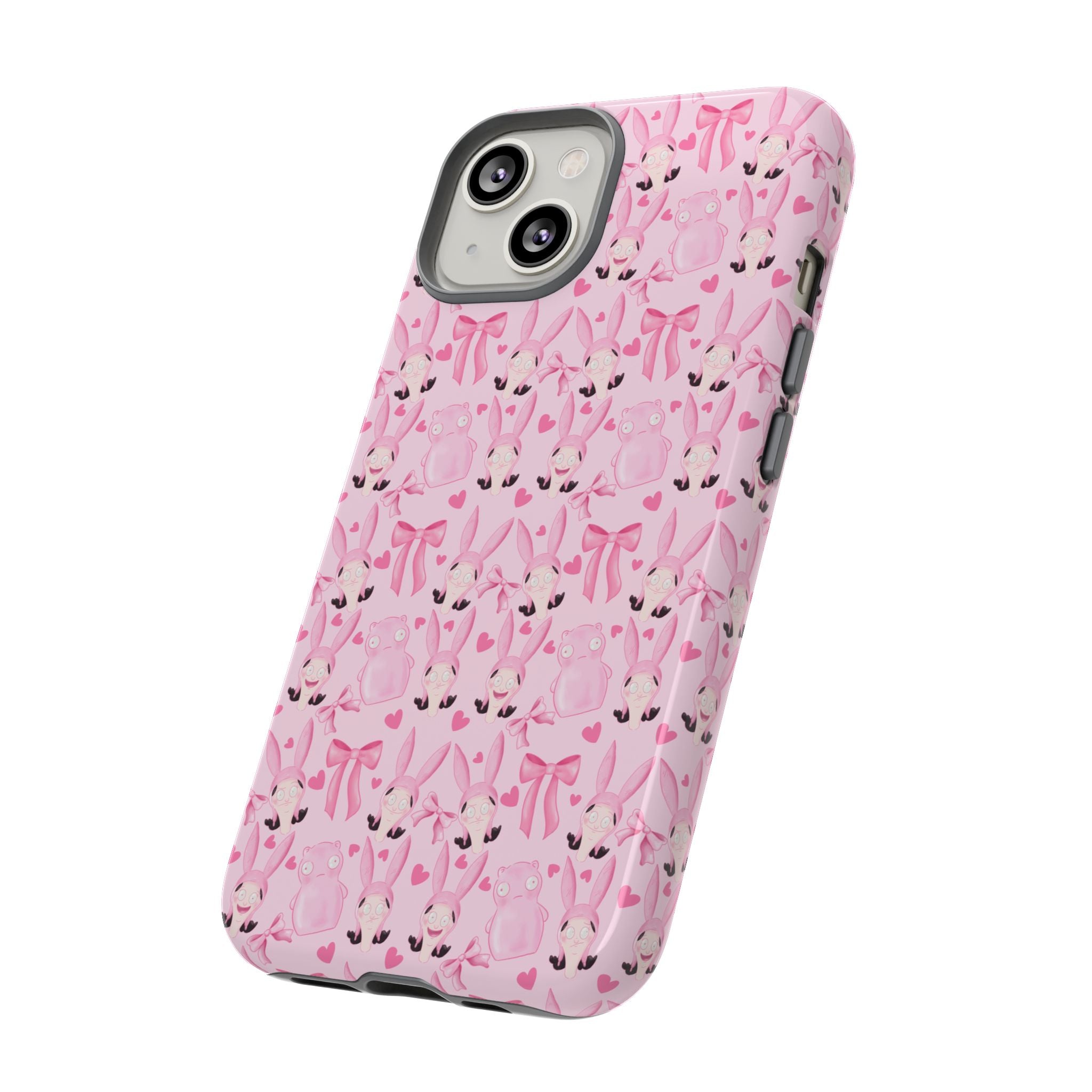 Bob's Burgers Inspired Coquette Louise Tough Case for iPhone, Google, and Samsung