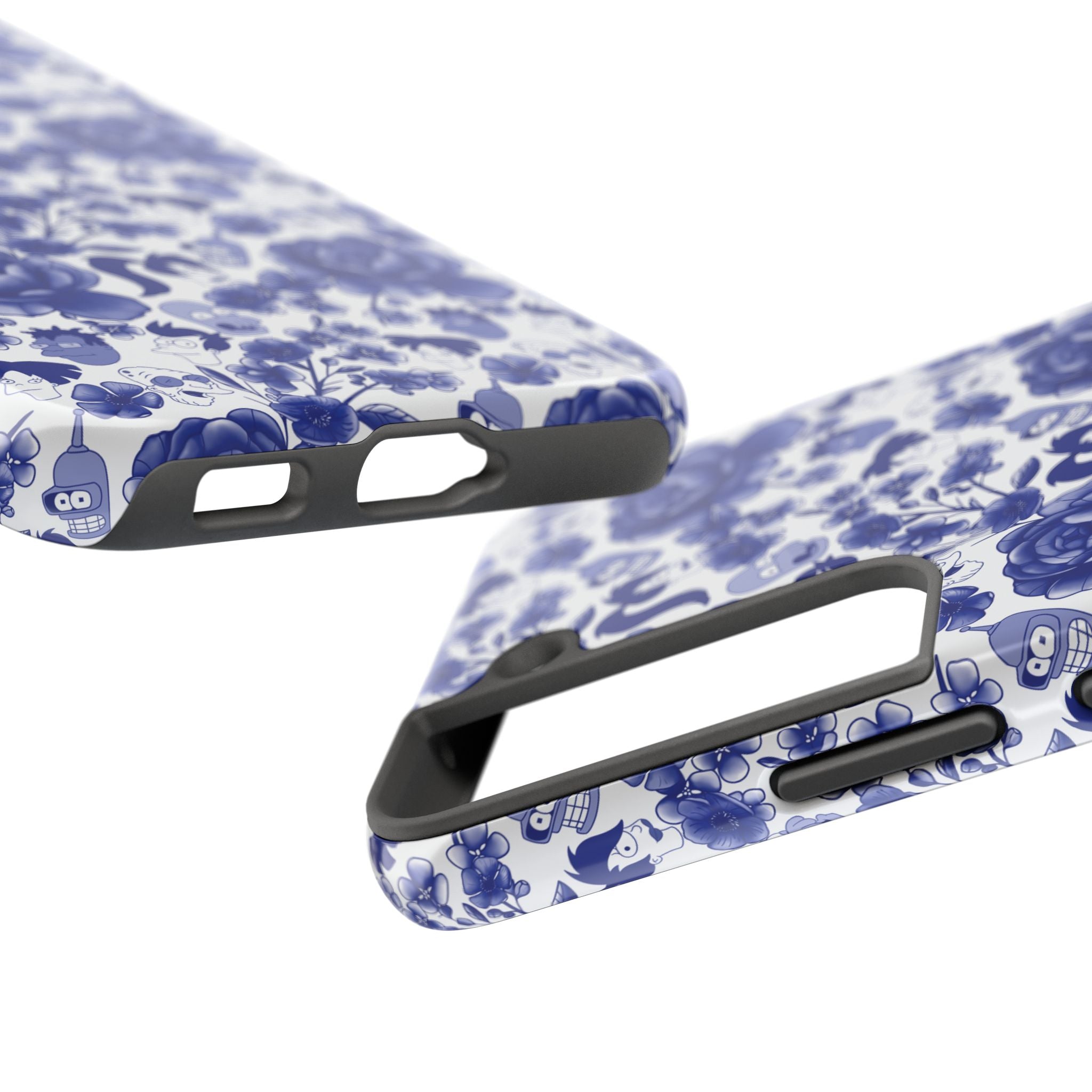 Futurama Inspired Fine China Tough Phone Case (iPhone, Samsung) Not MagSafe!