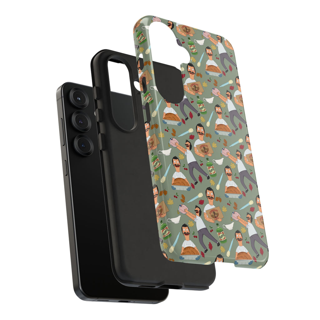 Bob's Burgers Inspired Thanksgiving Bob V1 Tough Case for iPhone, Samsung, and Google Phones