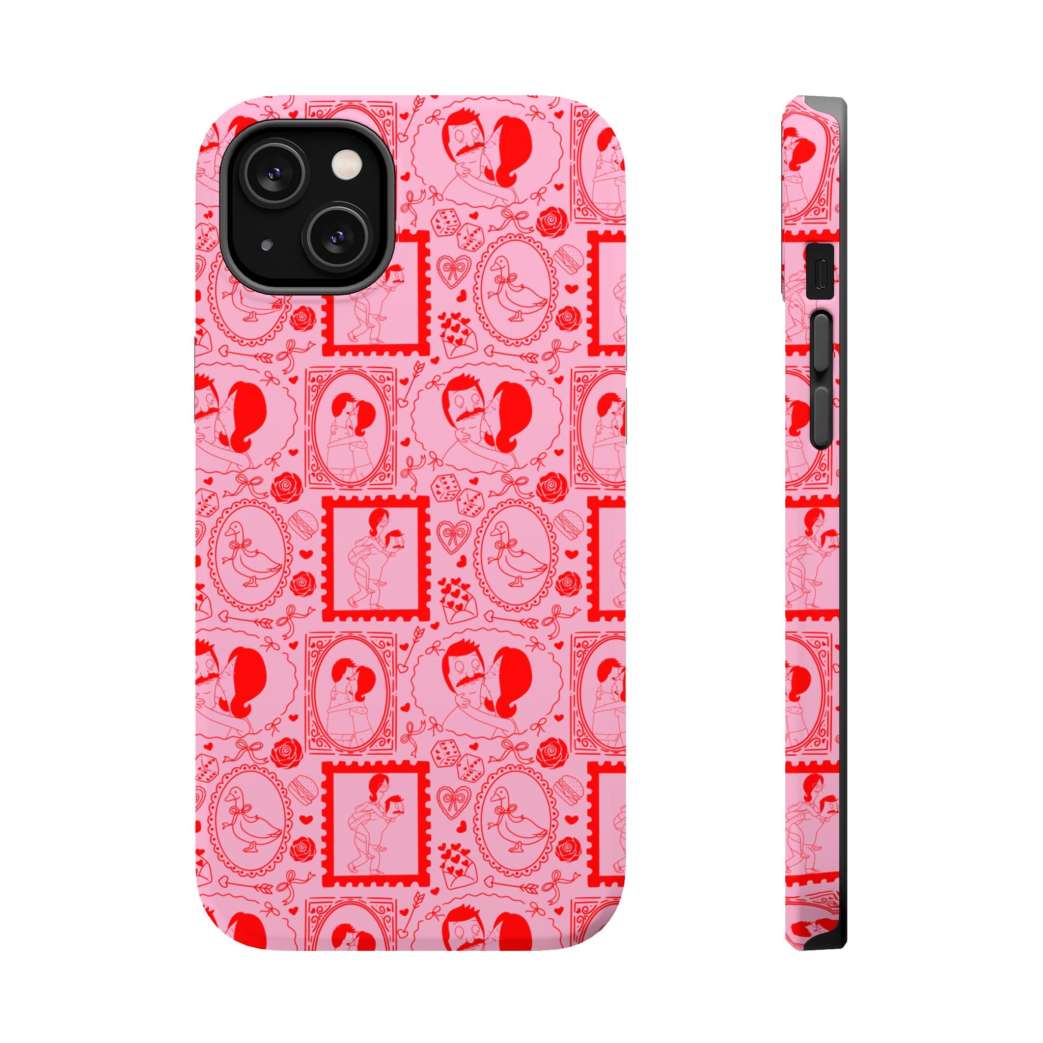 Linda & Bob Valentine's iPhone Case – Magnetic Impact-Resistant PINK