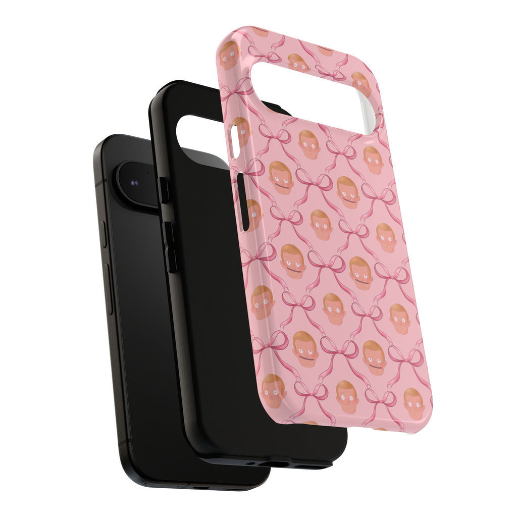 Bob's Burgers Inspired Regular Size Rudy Pink Coquette Tough Case for iPhone, Google, and Samsung