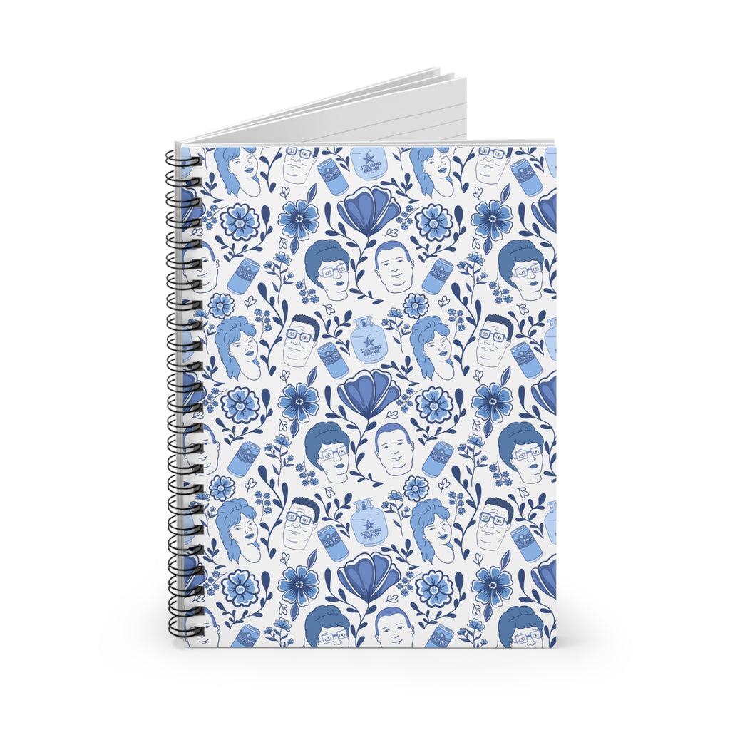 King of the Hill Ruled Spiral Notebook