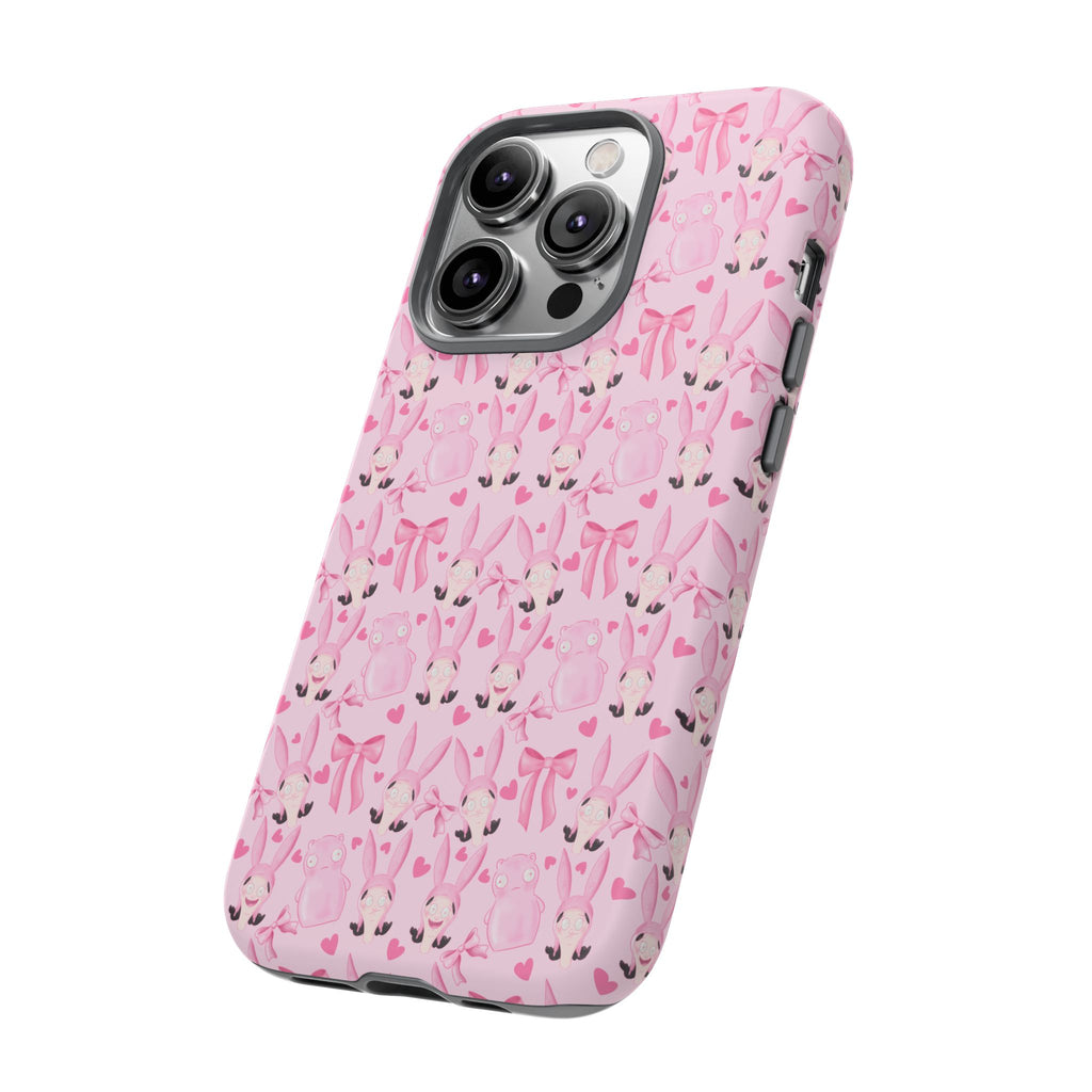 Bob's Burgers Inspired Coquette Louise Tough Case for iPhone, Google, and Samsung