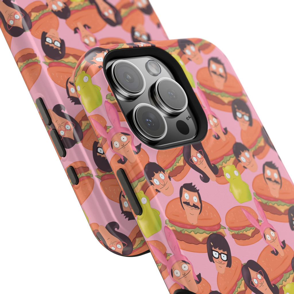 Belcher's Burger Time - Pink Magnetic Impact-Resistant iPhone Case