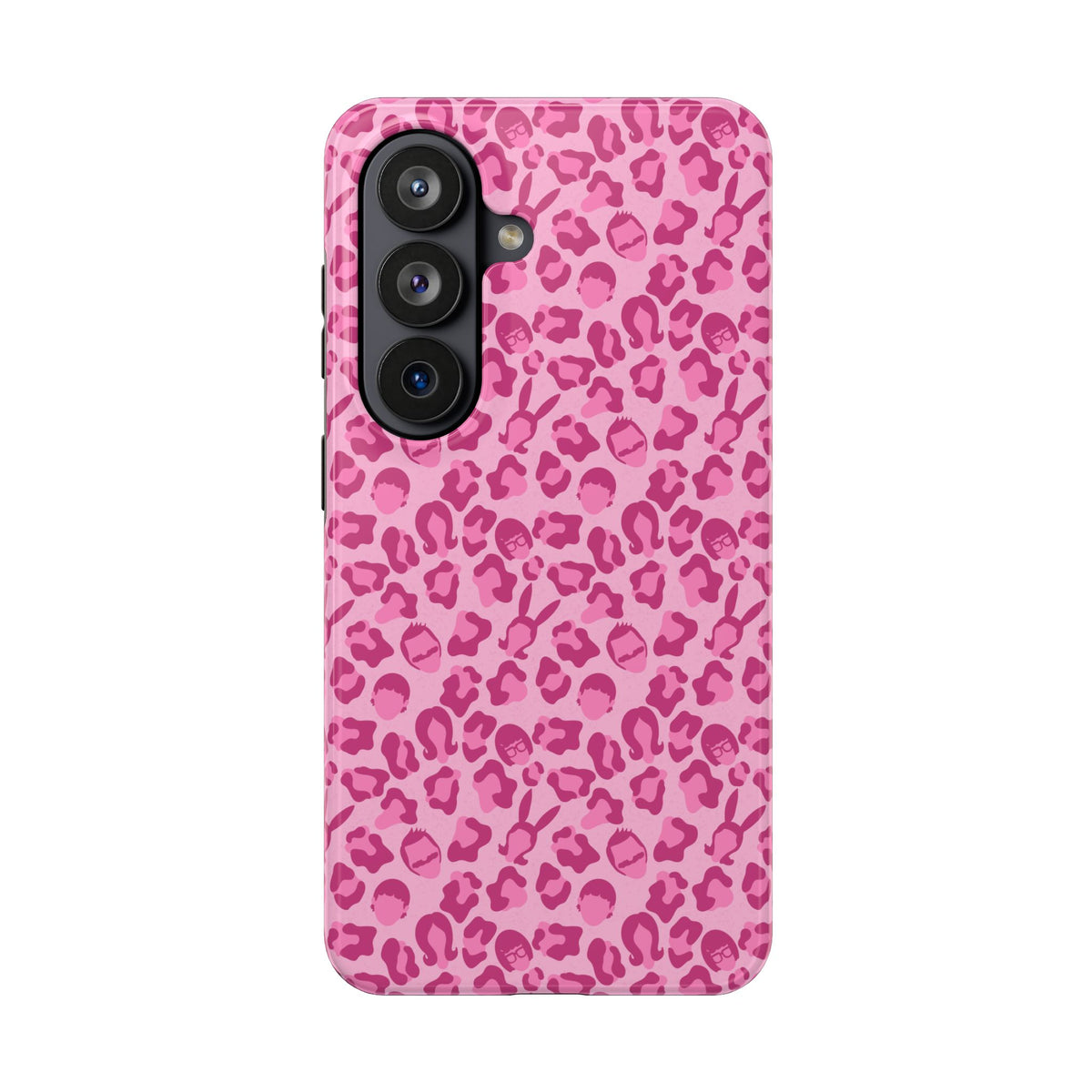 Pink Leopard Print Belchers Phone Case (iPhone, Samsung) Not MagSafe!