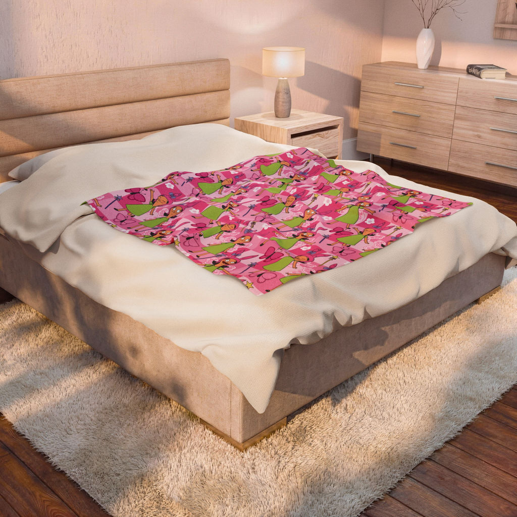 Alternate Universe Pixie Promenade Louise Plush Blanket