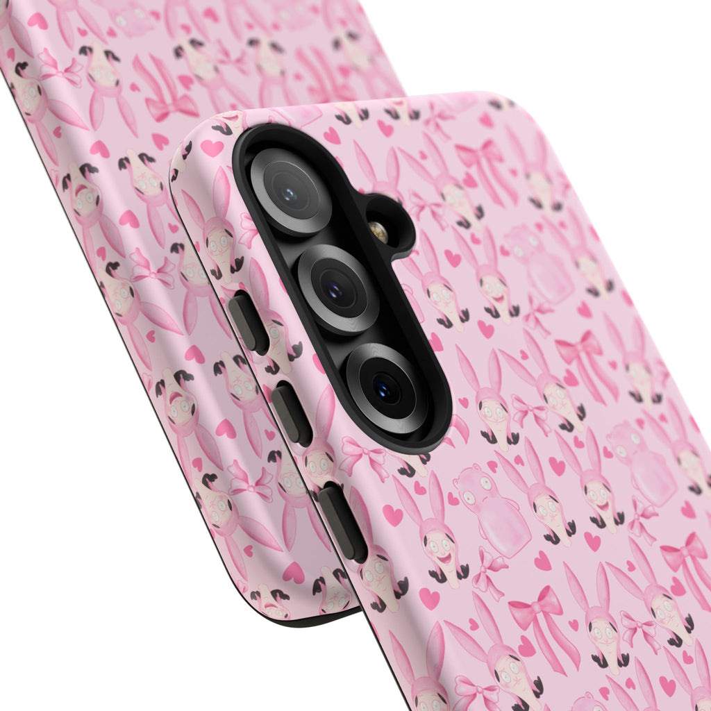 Bob's Burgers Inspired Coquette Louise Tough Case for iPhone, Google, and Samsung