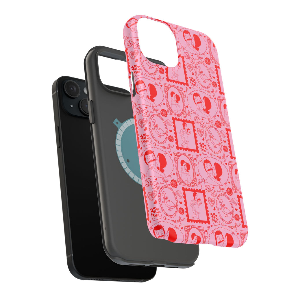 Linda & Bob Valentine's iPhone Case – Magnetic Impact-Resistant PINK