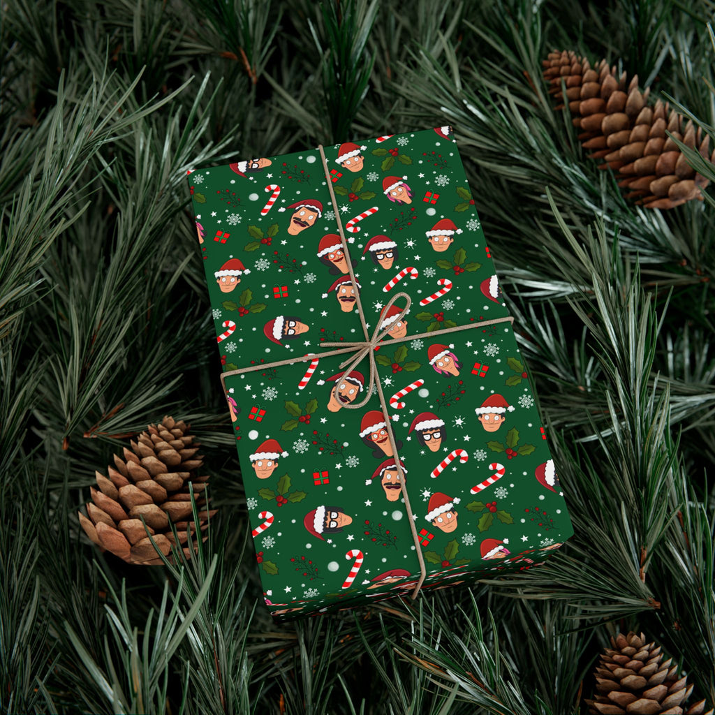 Bob's Burgers Inspired  Holiday Wrapping Paper