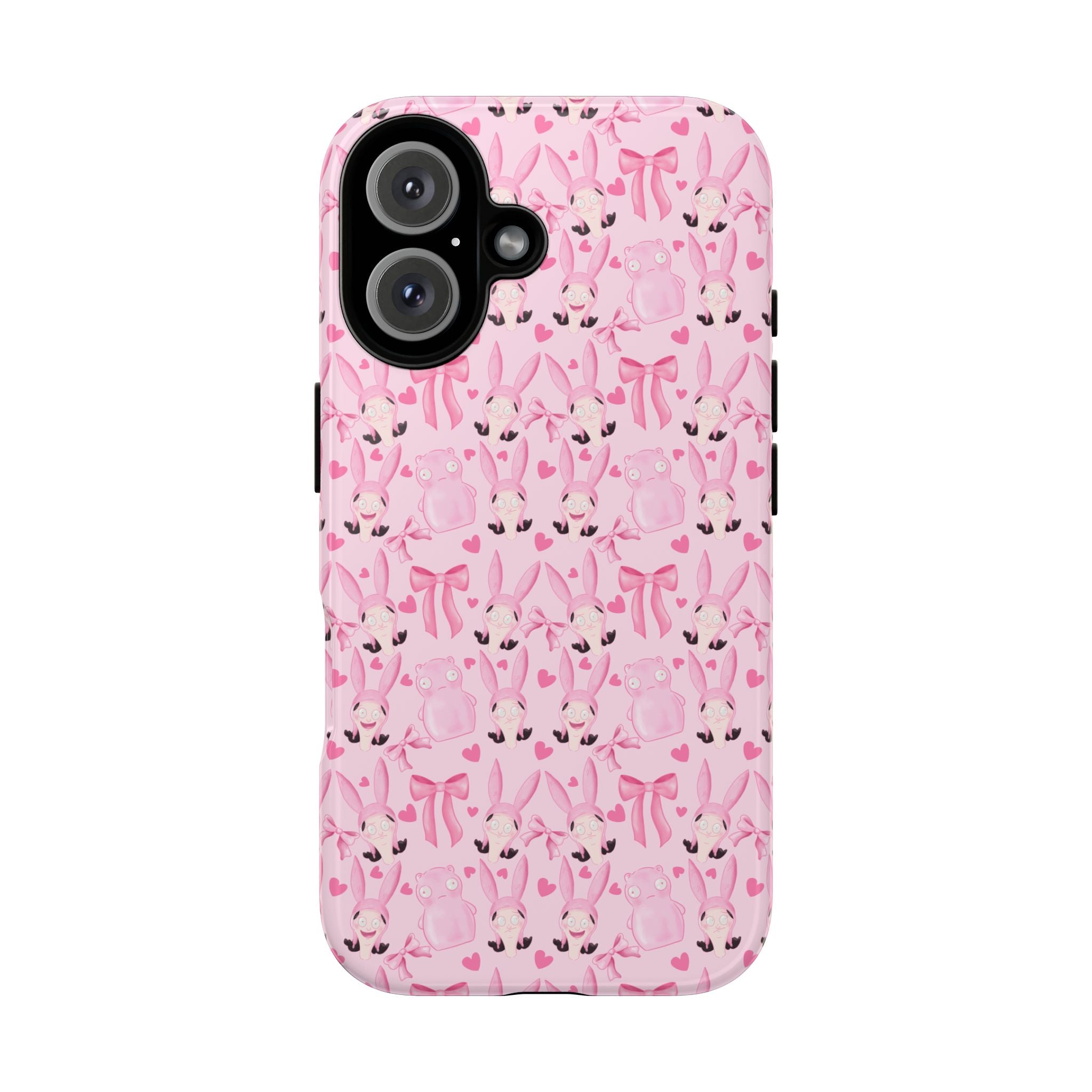 Bob's Burgers Inspired Coquette Louise Tough Case for iPhone, Google, and Samsung