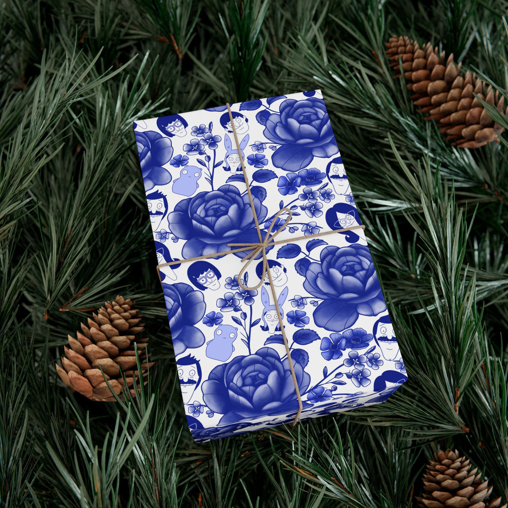 Belcher's Floral Fine China Wrapping Paper
