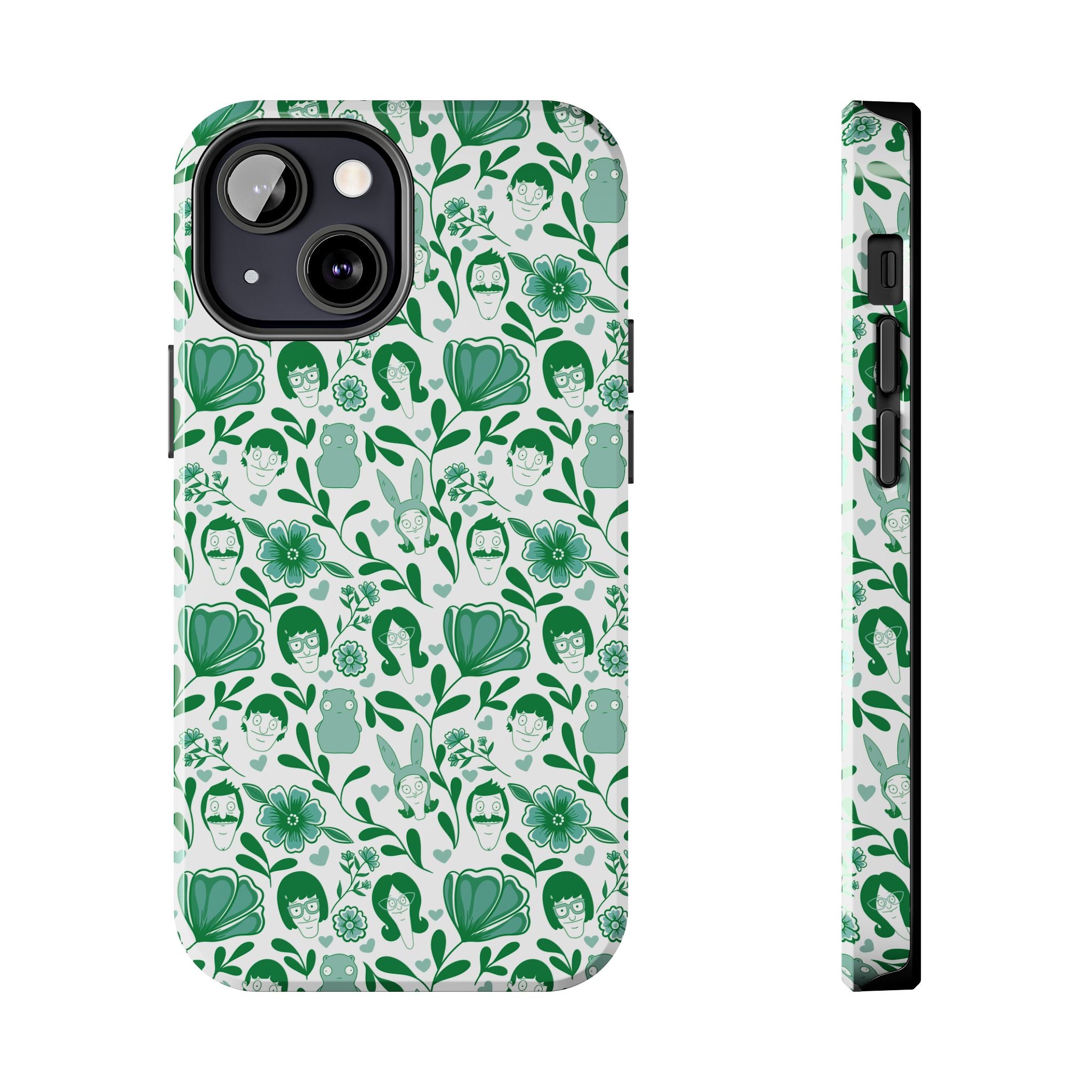 Belcher's Green Fine China Tough Phone Case (iPhone, Samsung) Not MagSafe!