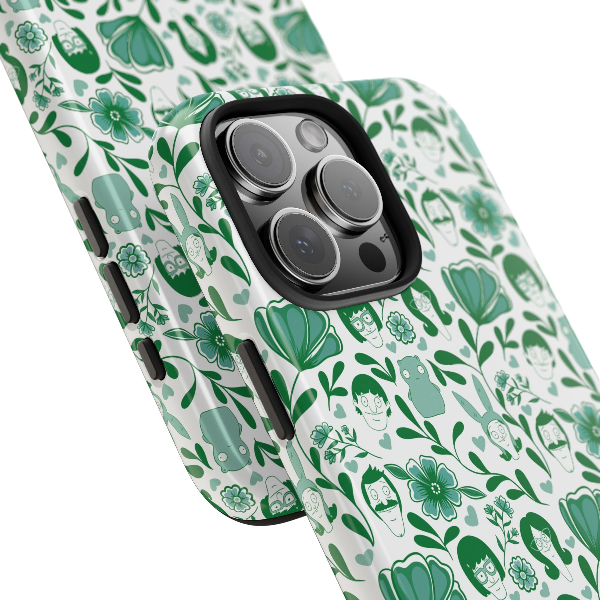 Belcher's Green Fine China Tough Phone Case (iPhone, Samsung) Not MagSafe!