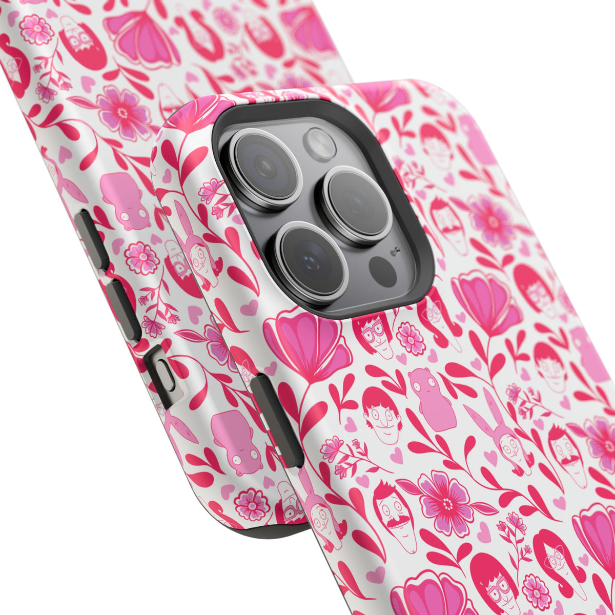 Belcher's Fine China iPhone Case V1 Pink – Magnetic Impact-Resistant
