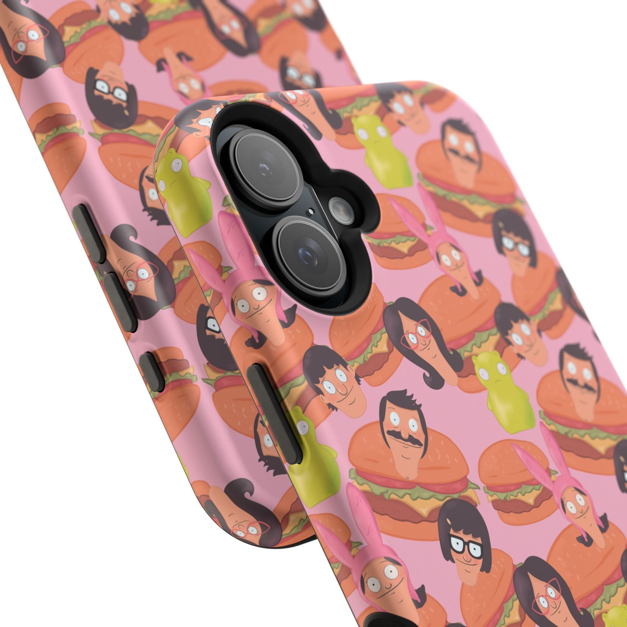 Belcher's Burger Time - Pink Magnetic Impact-Resistant iPhone Case