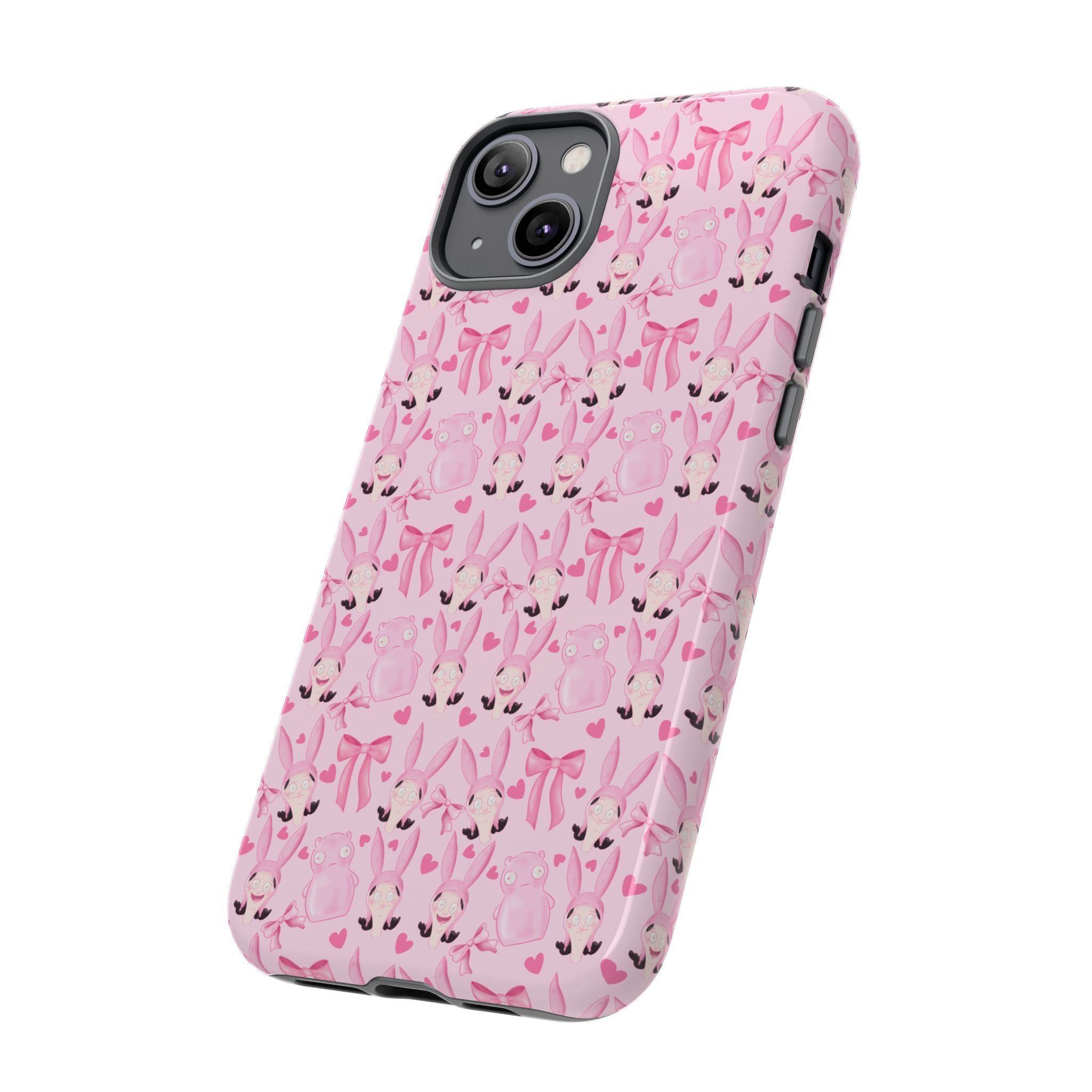 Bob's Burgers Inspired Coquette Louise Tough Case for iPhone, Google, and Samsung
