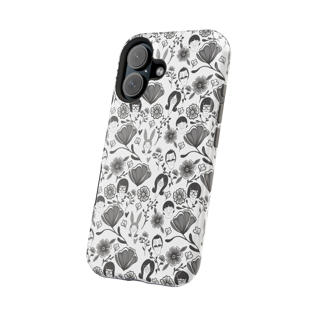 Belcher's Fine China iPhone Case V1 Monochrome – Magnetic Impact-Resistant